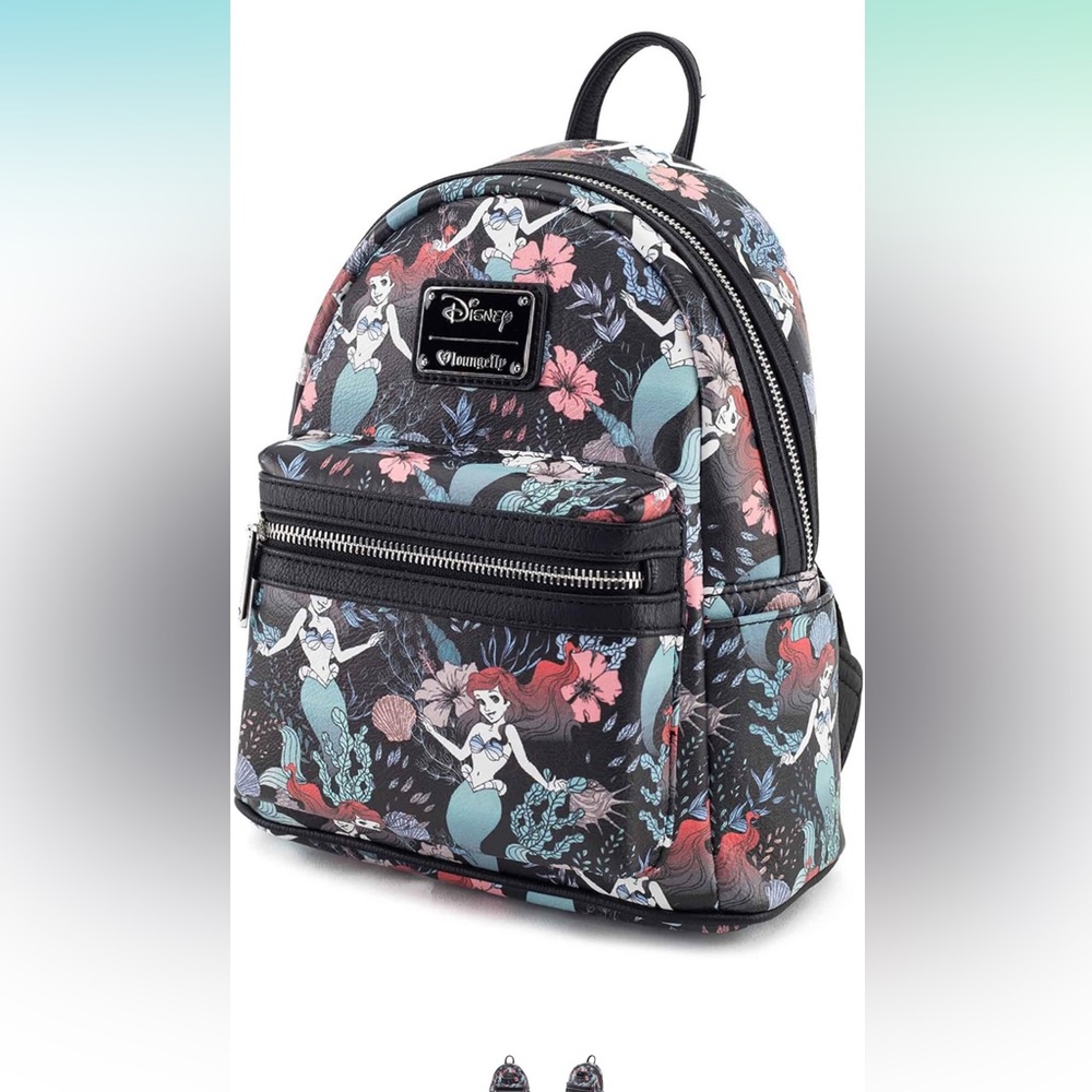 Loungefly Little Mermaid mini backpack - Picture 1 of 4